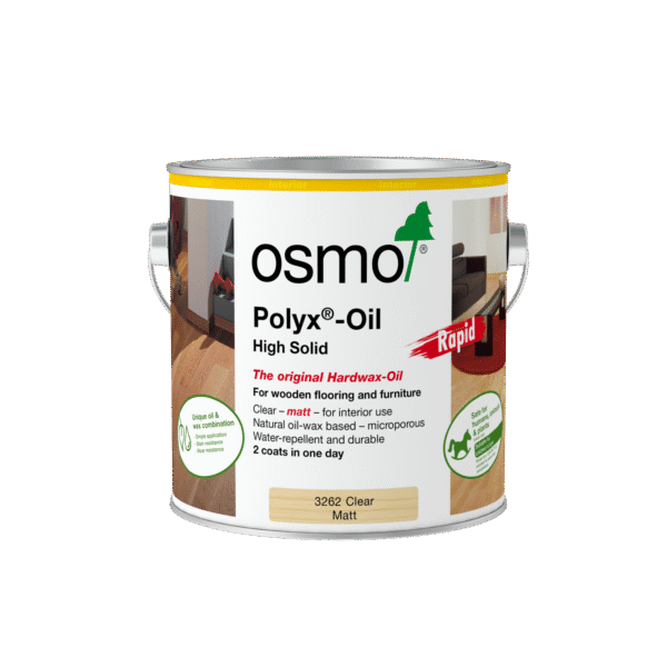 Polyx Oil Rapid matt 2.5 litres-a